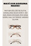 Unisex Blue Light Protection Rectangular Glasses - New Season Black Transparent - 2