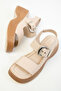 Beige Women's Sandals 20334 - 6