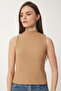 Women's Biscuit Neck Cotton Knitted Blouse GT00004 - 4