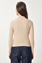 Women's Red Cream 2-Pack Cut Out Detailed Ribbed Knitted Blouse Gt00235 - 8