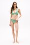 Cheeky Side Tie Bikini Print - 2
