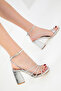 Silver Women's Classic Heeled Shoes 20282 - 5