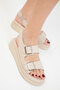 Beige Women's Sandals 20336 - 4