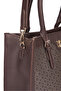 Coffee Small Alphabet Women's Shoulder Bag 05Po25Y2013 - 5