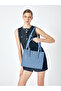 Blue Little Alphabet Women's Shoulder Bag 05Po25Y2013