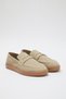 Beige Men's Loafer Shoes Takss25La00019 - 4