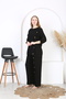 Women's Woven Viscosa Large Size Pants Tunic Suit - 2