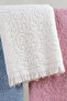 100% Cotton 3-Piece Fringed Towel - Bridal Towel Set | High Absorbency & Luxury Comfort - 5
