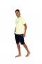 Men's Yellow Shorts Suit - 18873 - 3