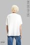 Women's Crew Neck Leopard Heart Printed Cotton Oversize Short Sleeve T-Shirt - 2
