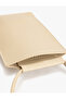 Faux Leather Crossbody Bag with Metal Accessories - 6