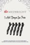 5 Pieces Dragon Hair Collet Hairdresser's Clip - Designed for Professional Use!" - 2