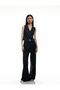 Belted Pocket High Waist Palazzo Trousers - 2