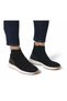 Turtleneck Linen Men's Sports Shoes-Black