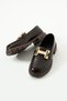 Women's Loafer High Sole Buckle Casual Shoes - 4