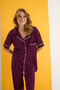 Viscose Buttoned Pajama Set - 2