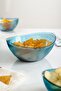 Acrylic Baroque Aquamarin Medium Size Oval Fruit & Salad Bowl & Mixing Bowl / 1.6 Lt (Not Glass - 3
