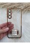 Samsung Galaxy S24 Fe Compatible Camera Lens Laser Cut Logo Detailed Case