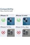 واقي عدسة الكاميرا بلون أخضر فائق التحمل ومضاد للخدش متوافق مع هاتف iPhone 13/13 Mini - 4