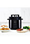 Smart Pot 2, 1200 Watts Electric Pressure Cooker, Rice Cooker, Steamer, Yogurt Maker, 8L, Black - 3