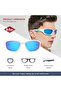 Men Polarized Sunglasses WHITE Mirror Lens - LC1011C02 - 6
