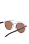 Kids Round Polarised Sunglasses Brown Lens -  LCK109C03 - 6