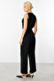 بنطلون واسع الساق مطوي - 5