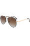 Unisex Polarized Sunglasses BLACK Mirror Lens - LC1015C01