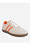 Suede Upper Two Stripe Court Sneakers - 4