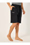 Slogan Printed Round Neck T-Shirt and Short Pyjama Set - 4