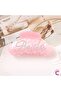 Bride Written Stone Acetate Bone Women's Pink Clasp Buckle 10cm - Gift Bridal Wedding Engagement Accessory - 2
