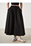 Xside Women's Black Elastic Waist Skirt - 2