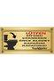 Close the Toilet Seat before Pulling the Siphon! Metal Warning Sign 10X20 Cm.