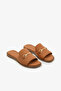Women's Genuine Leather Buckle Daily Slippers - 2