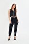 ZIPPERED BLACK VEST