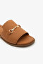 Women's Genuine Leather Buckle Daily Slippers - 4