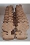 20Pcs Daisy in Vase Wood Painting Activity School Course Kindergarten Holiday Event Art Hobby Set