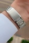Women's Wristwatch with Pink Cord Gray Color Guaranteed Dial - 4