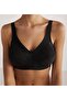 Women's Underwireless Cupless Lace Detailed Gathering Bra Kq.Obrbrstyn.1K.M1.K2 - 2