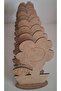 10 Pieces Daisy in a Vase Wooden Painting Activity School Course Kindergarten Holiday Event Art Hobby Set - 3
