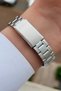 Steel Cord Gray Color Luxury Model Women's Wristwatch - 4