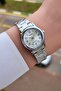 Silver Color Steel Case Women Wrist Watch - 3