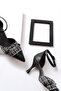 Women's Spruce Black Classic Heeled Shoes - 4