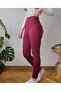 Extra High Waist Recovery Matte Belize Fabric Leggings - 5