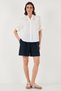Standard Fit Judge Collar Scallop Embroidered Shirt Shirt 6113876 - 3
