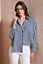 Standard Fit Classic Collar Striped Shirt Shirt 6772894 - 3