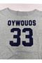 Women's Boat Neck Oywouos Printed Oversize 100% Cotton - 4