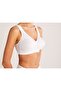 Women's Underwire Non-Cup Printed Gathering Bra Kq.Ocrmnstyn.1K.M1.K2 - 3