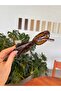 Leon Leopard Brown Glass Popular Retro Sunglasses - 6