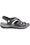 D25Ys-2535 Women's Genuine Leather Comfort Sandals - 2
